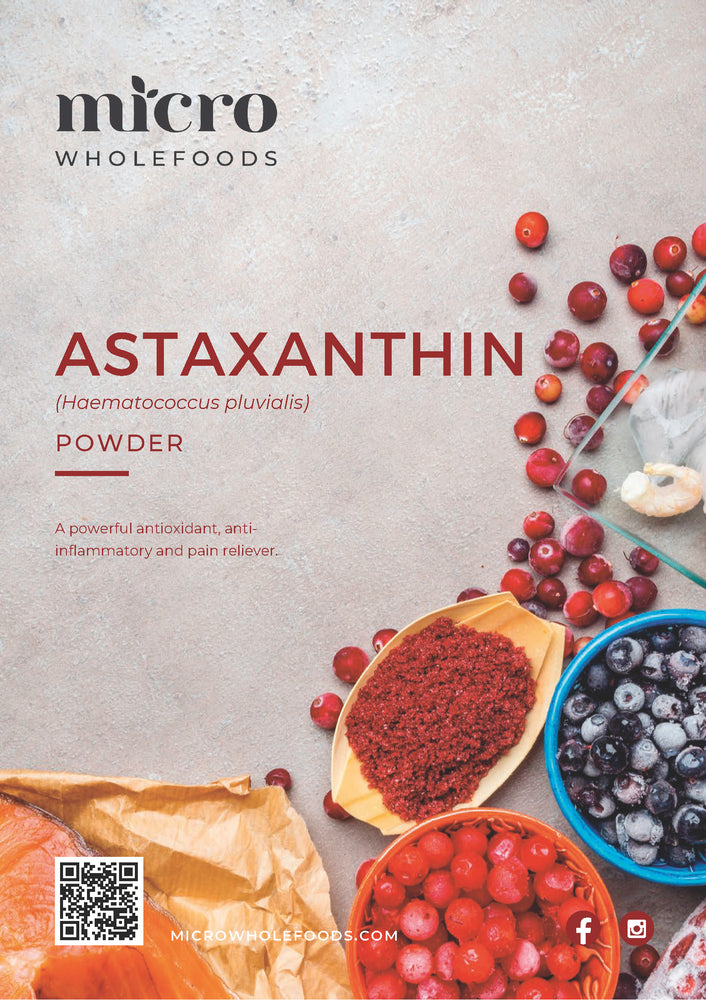 
                  
                    Load image into Gallery viewer, Astaxanthin Powder 100g - MICRO WHOLEFOODS
                  
                