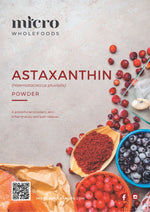 Premium Astaxanthin Supplement from Organic Ingredients 1kg - MICRO WHOLEFOODS